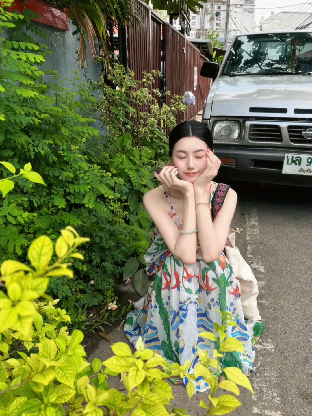 植物系穿搭｜清迈旅行的后劲太大了…