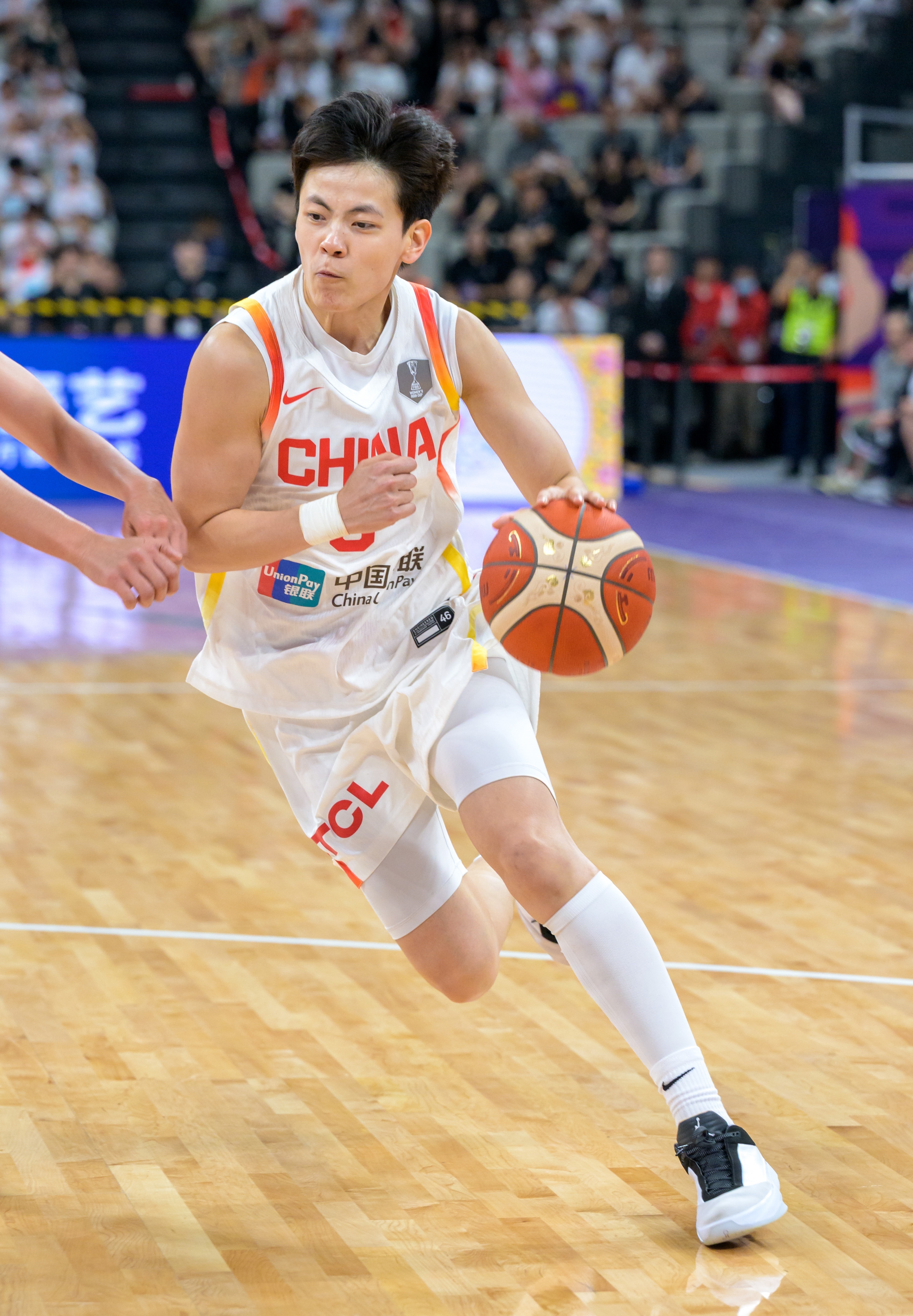 中国女篮vs韩国女篮 女篮亚洲杯小组赛，中国女篮91-69轻取韩国女篮。杨舒予表