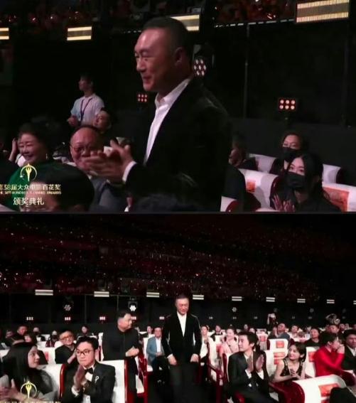 哪吒获奖无人站起，惊蛰获奖全体起立

说实话，这个热搜有点尬黑了。

王长田作为