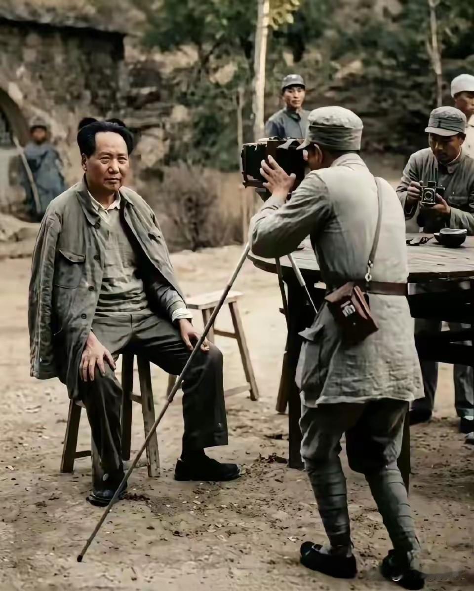 主席拍照