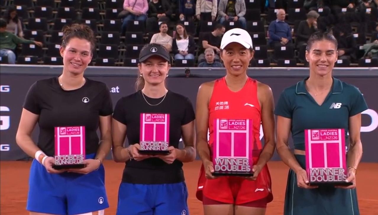 中国金花37岁老将张帅WTA500林茨站夺得双打冠军
        北京时间4