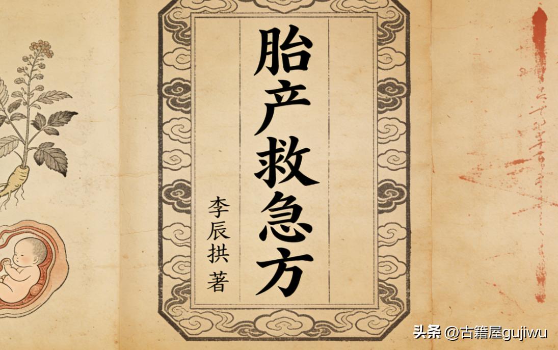 中医产科古籍《胎产救急方》李辰拱
📖页数: 34双页66页
🆕简介:《胎产救
