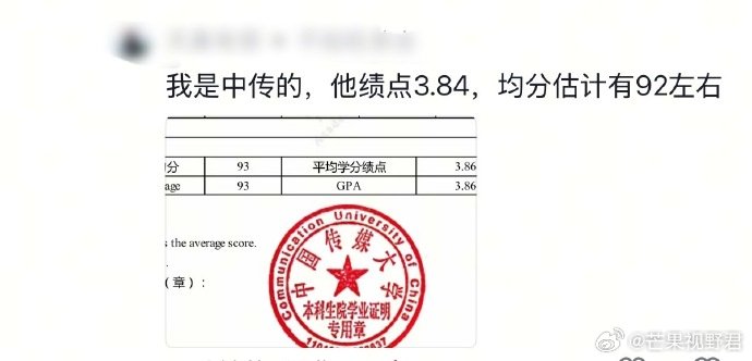 中传校友回应贺峻霖平均学分绩点校友回应贺峻霖平均学分绩点中传校友回应贺峻霖平均学