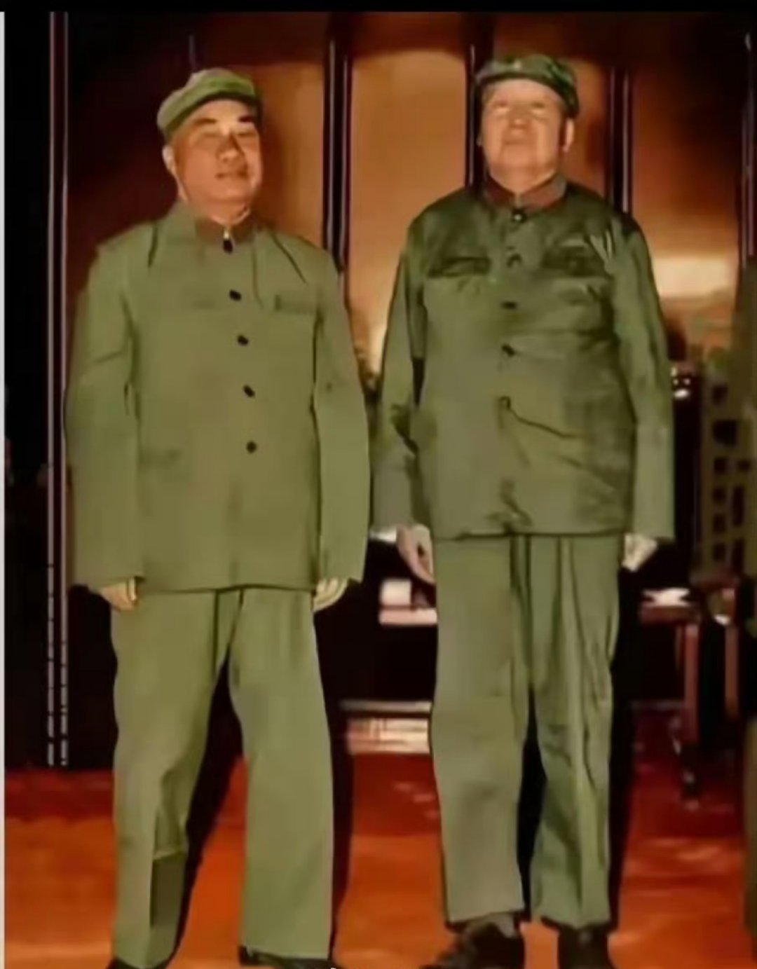 第一次见这照片，教员晚年照片 