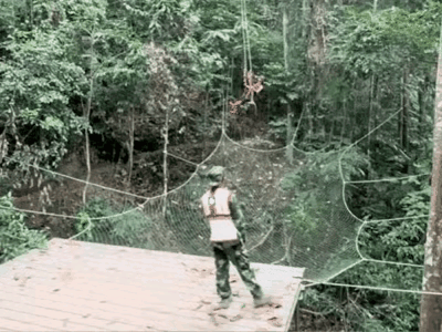 意外来的太突然却不意外，安全防护员的跌落是迟早的事。