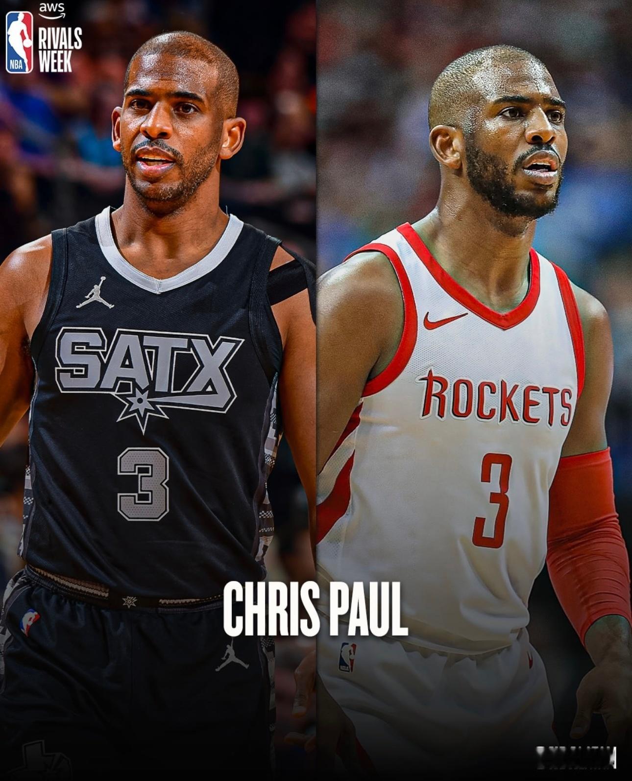 篮天下 分别待过马刺和火箭队的老将们~Images via nbalatam 山