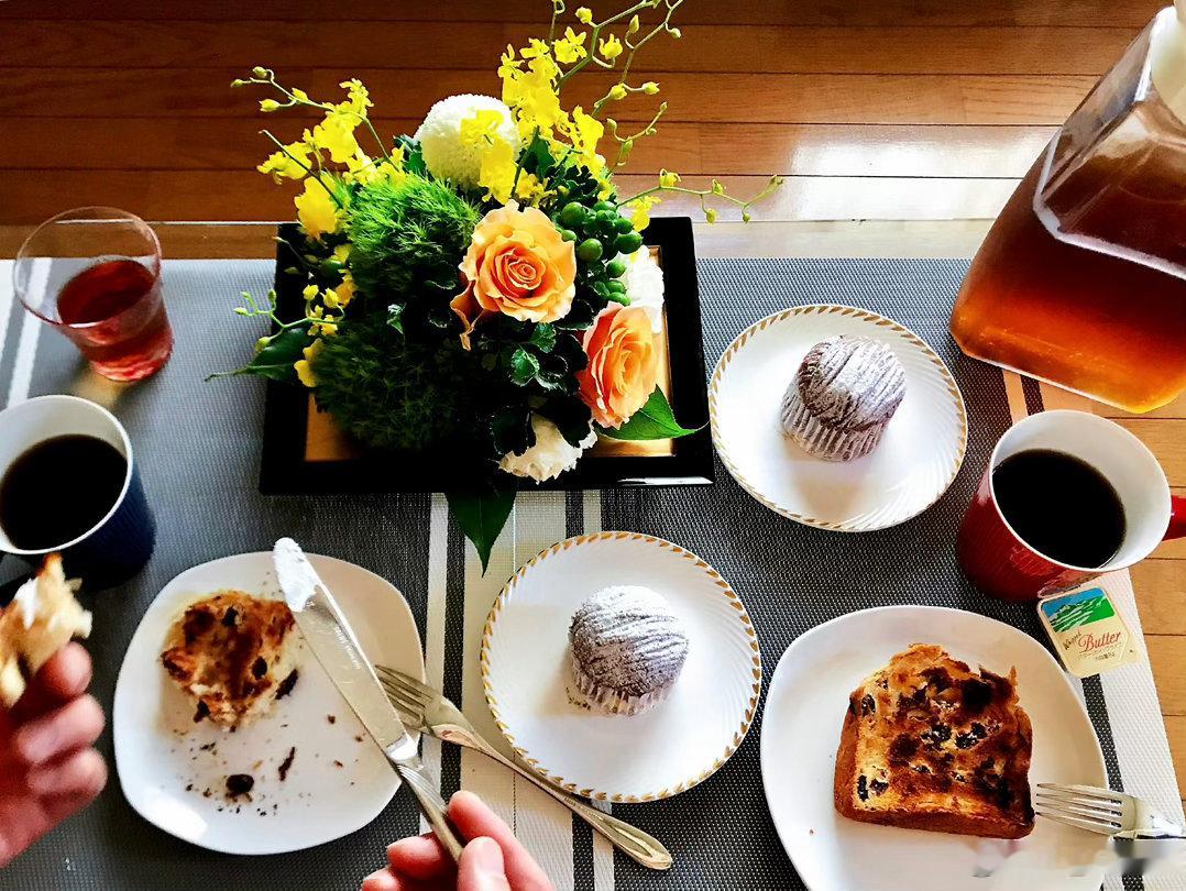 【搬运】2018年07月02日早 ☕️🍞🧀🍽～我家ジジ准备的早餐～遵循我的
