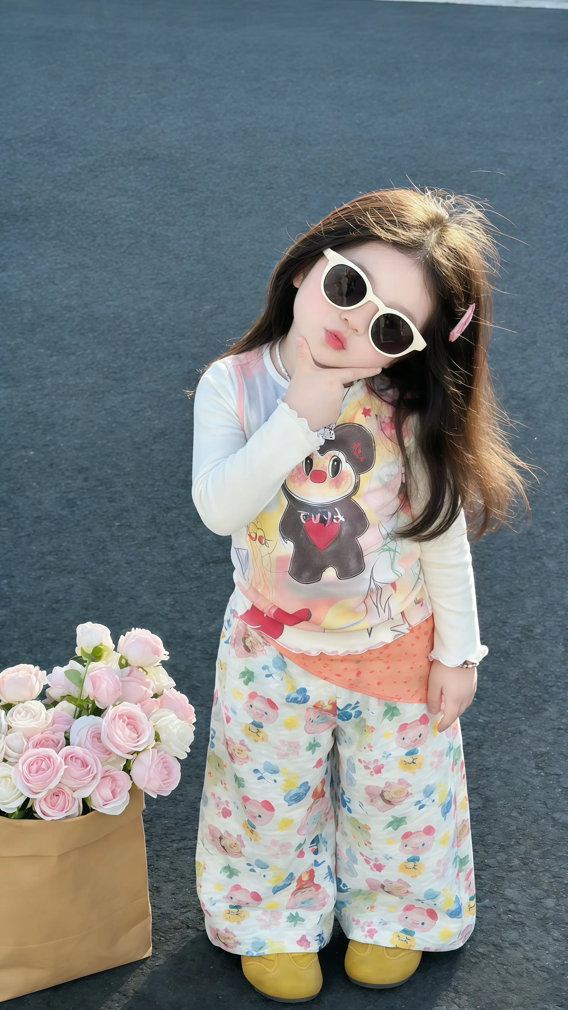 春天穿什么我已经想好我决定今年开春这么穿女童韩系穿搭 女童春款 穿搭层...