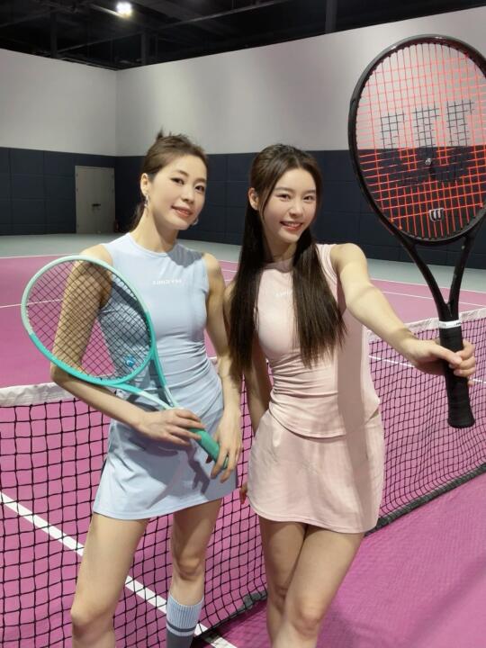 和好朋友去打网球🎾姐妹装必须安排！