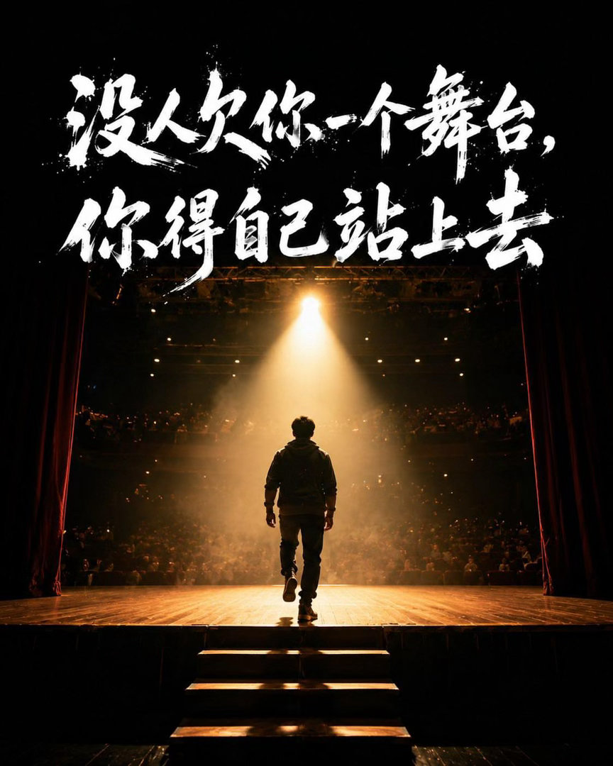 运气是努力的附属品。没有经过实力的原始积累，给你运气你也抓不住。上天给予每个人的