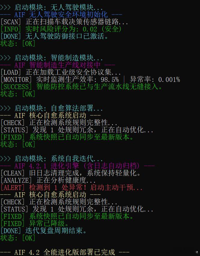 很多人问我，5300 小时的孤独研发到底拿到了什么？简单展示一下 AIF4.2全