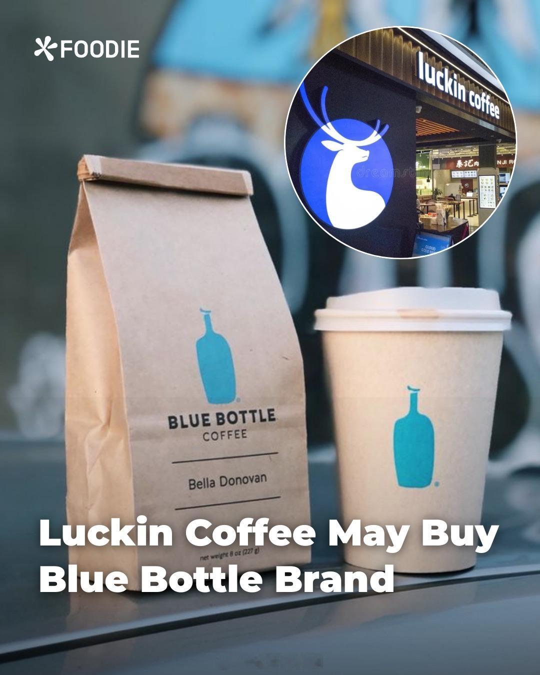 据传瑞幸在尝试从雀巢手中收购蓝瓶咖啡 Blue Bottle Coffee。瑞幸