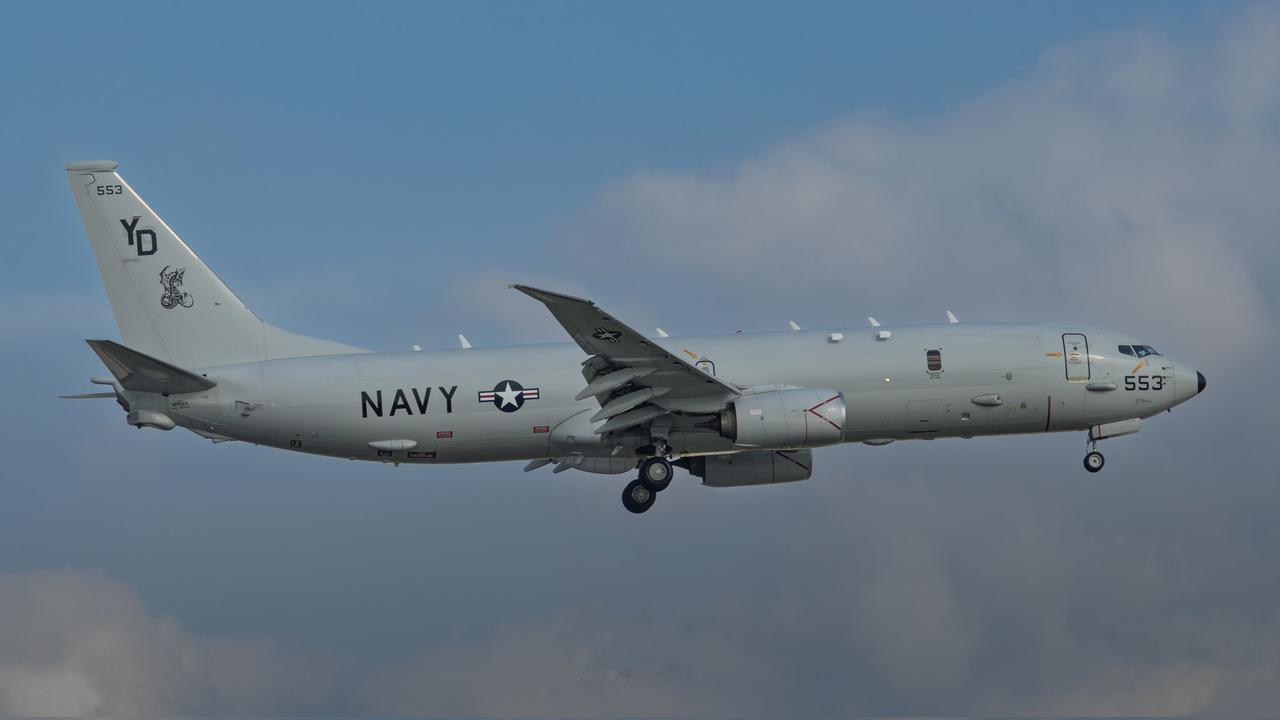 P-8A“海神”巡逻机（编号169553）在结束日本之行后，已被发现返回美国。在