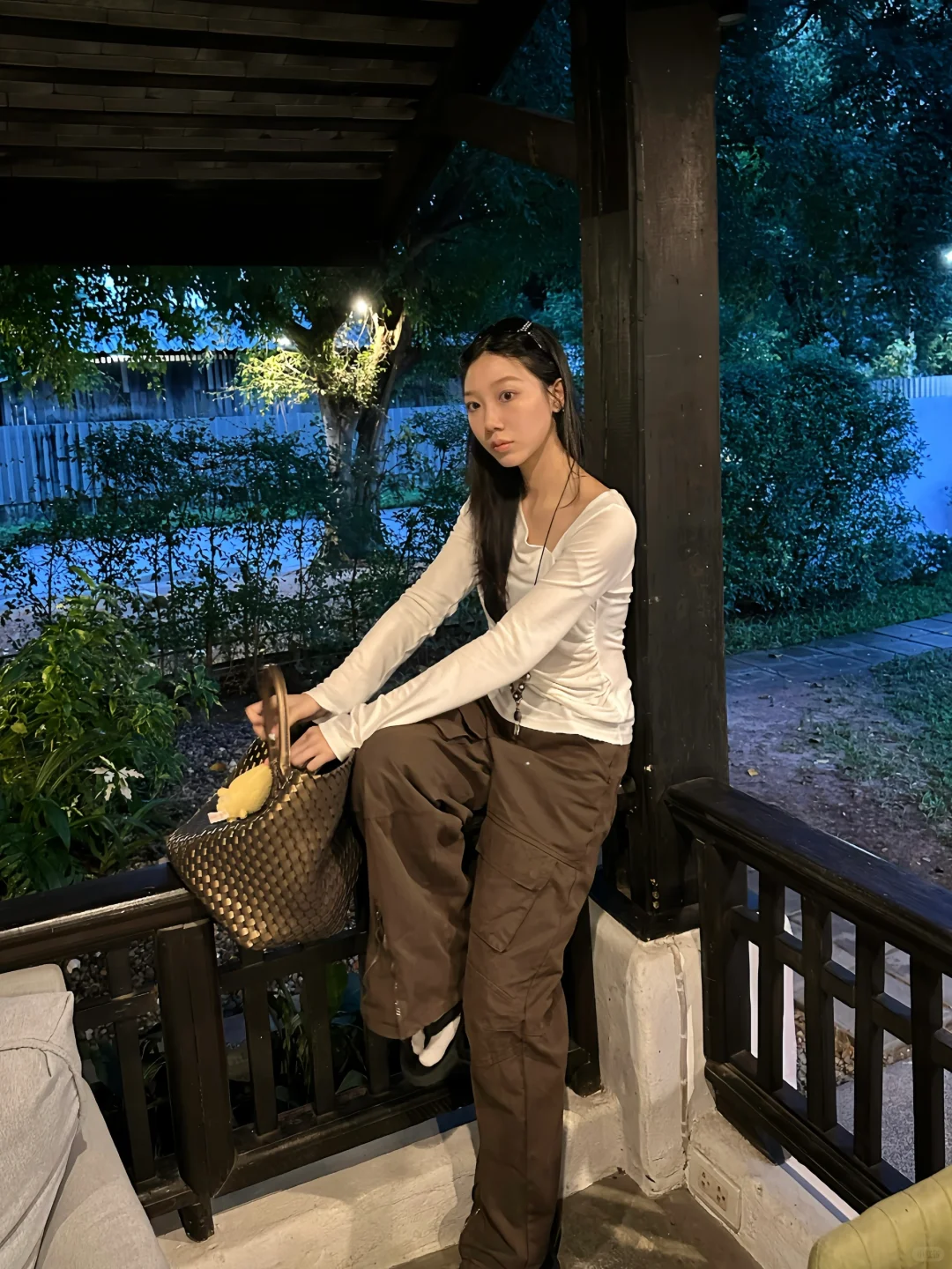 雨后清迈凉爽的咧