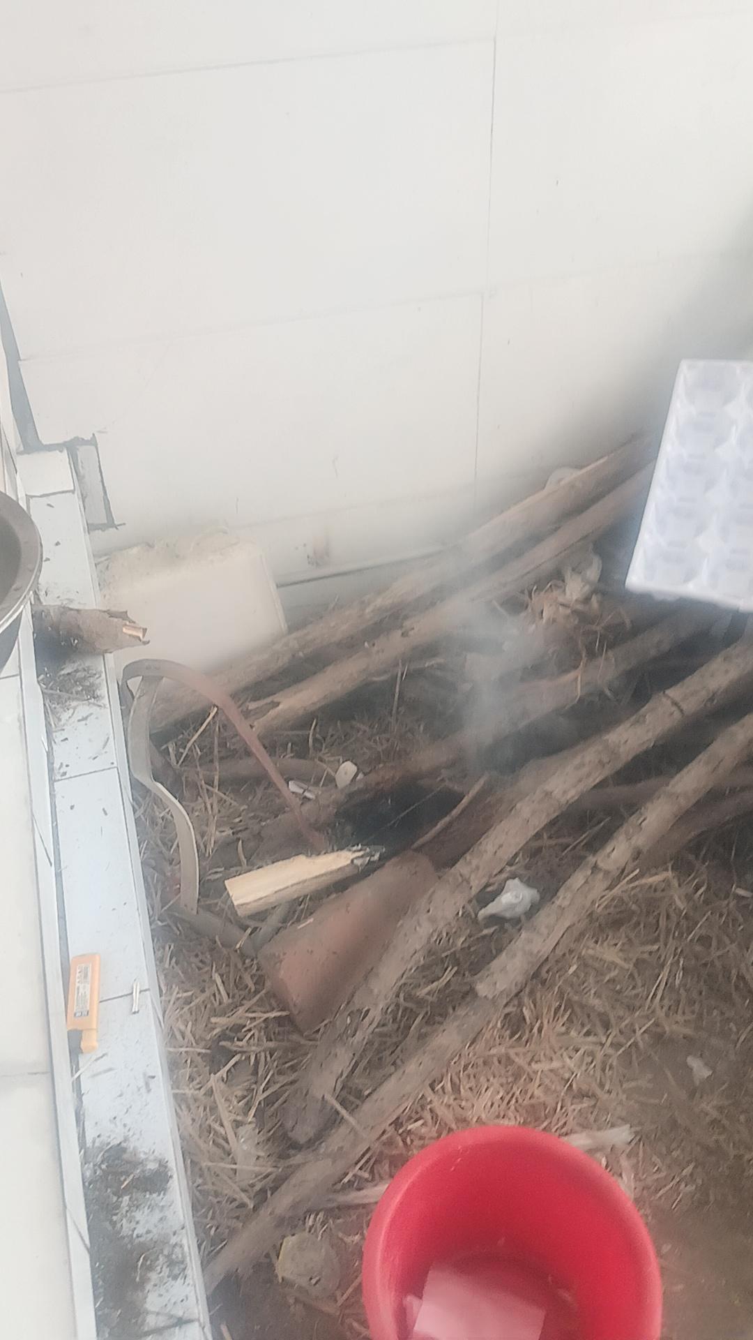 回村的日常就是柴火堆