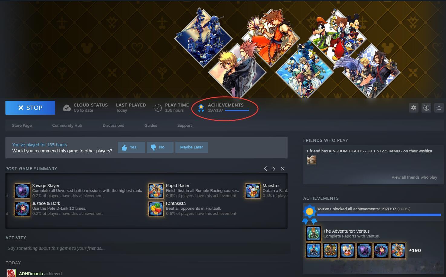 王国之心游戏合集，第一部 (Kingdom Hearts: HD 1.5&2.5