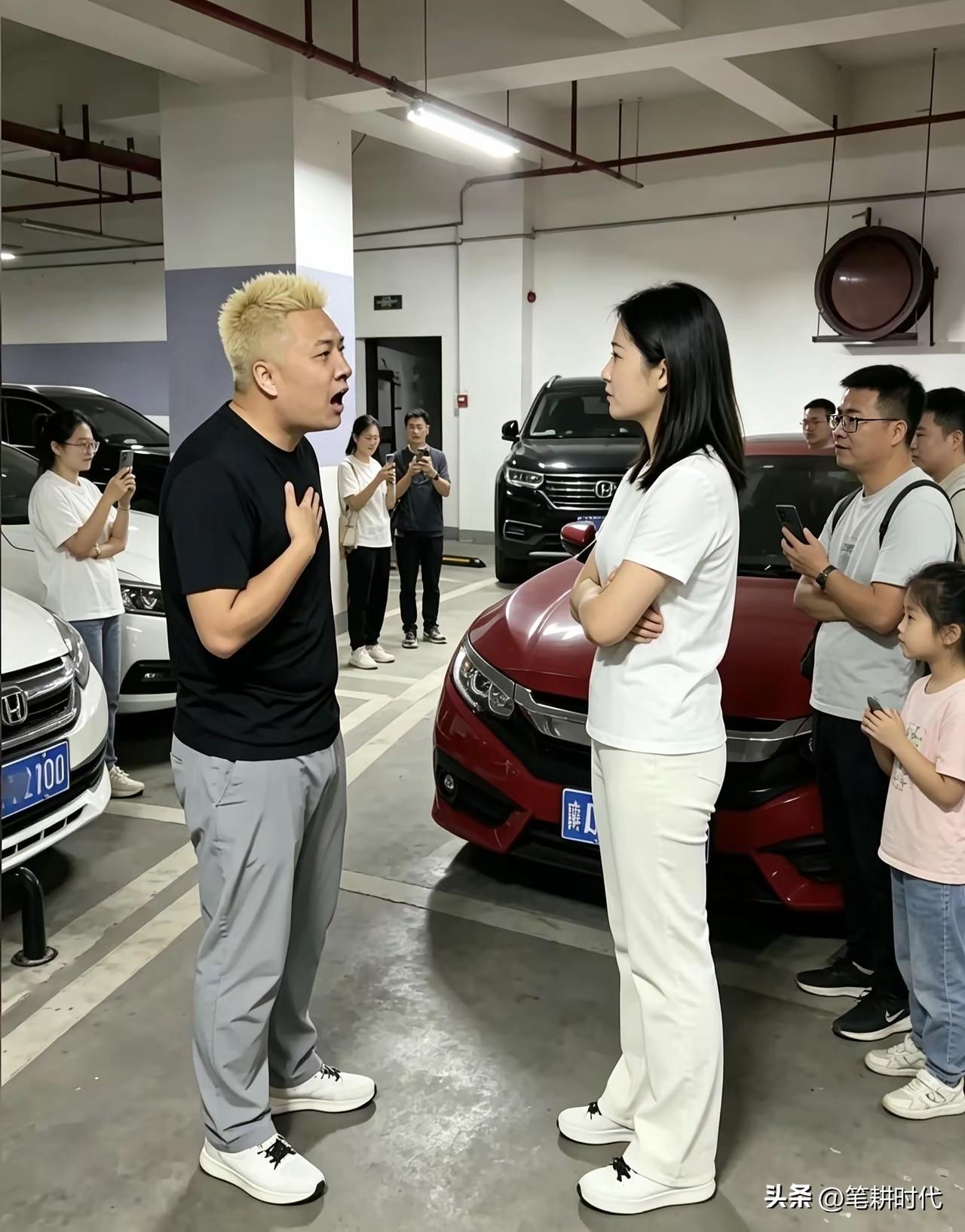 老实人维权就这么难？占个车位耍尽威风，霸占车位女副处长，你们看看面临什么样的处罚