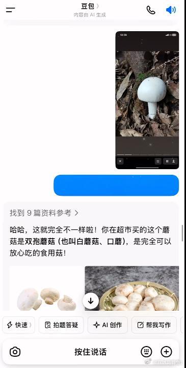 要不，先完善好再考虑收费吧...抖音副总裁回应豆包误判蘑菇数码