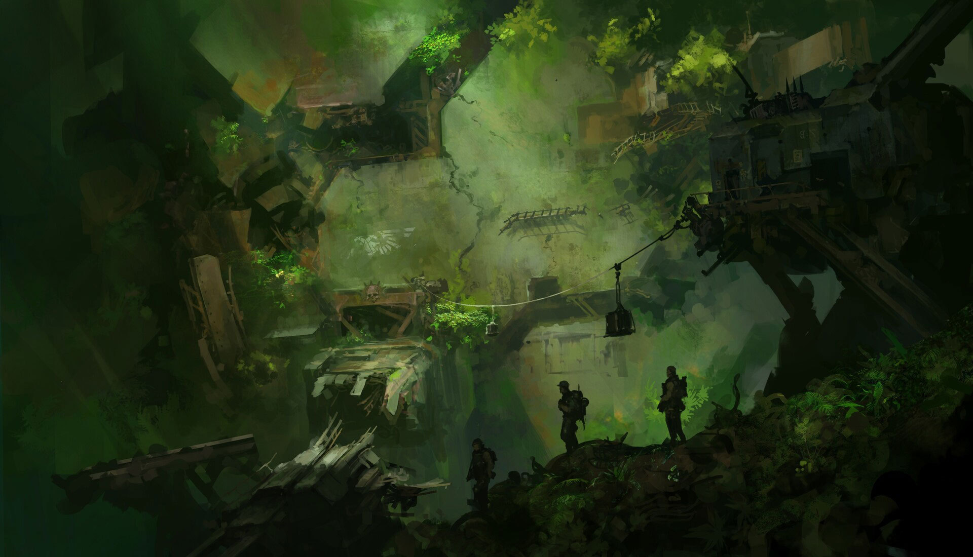 战锤40k 卡塔昌恶魔by Eddy González Dávila 