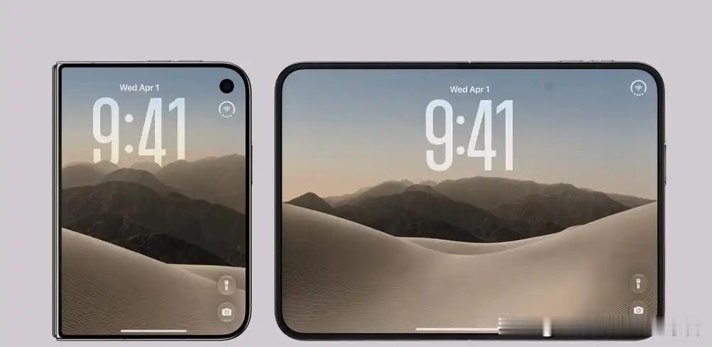 华强北柜台前，我拿着iPhone Duo的模型机，隔壁档口的小年轻瞅了一眼：“哥
