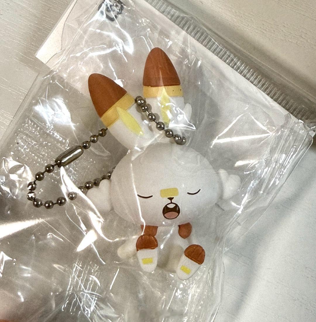 昨天逛街在中古店购入一只炎兔儿…真的很像松餐啊！！而且也很喜欢踢足球门牙也很大好