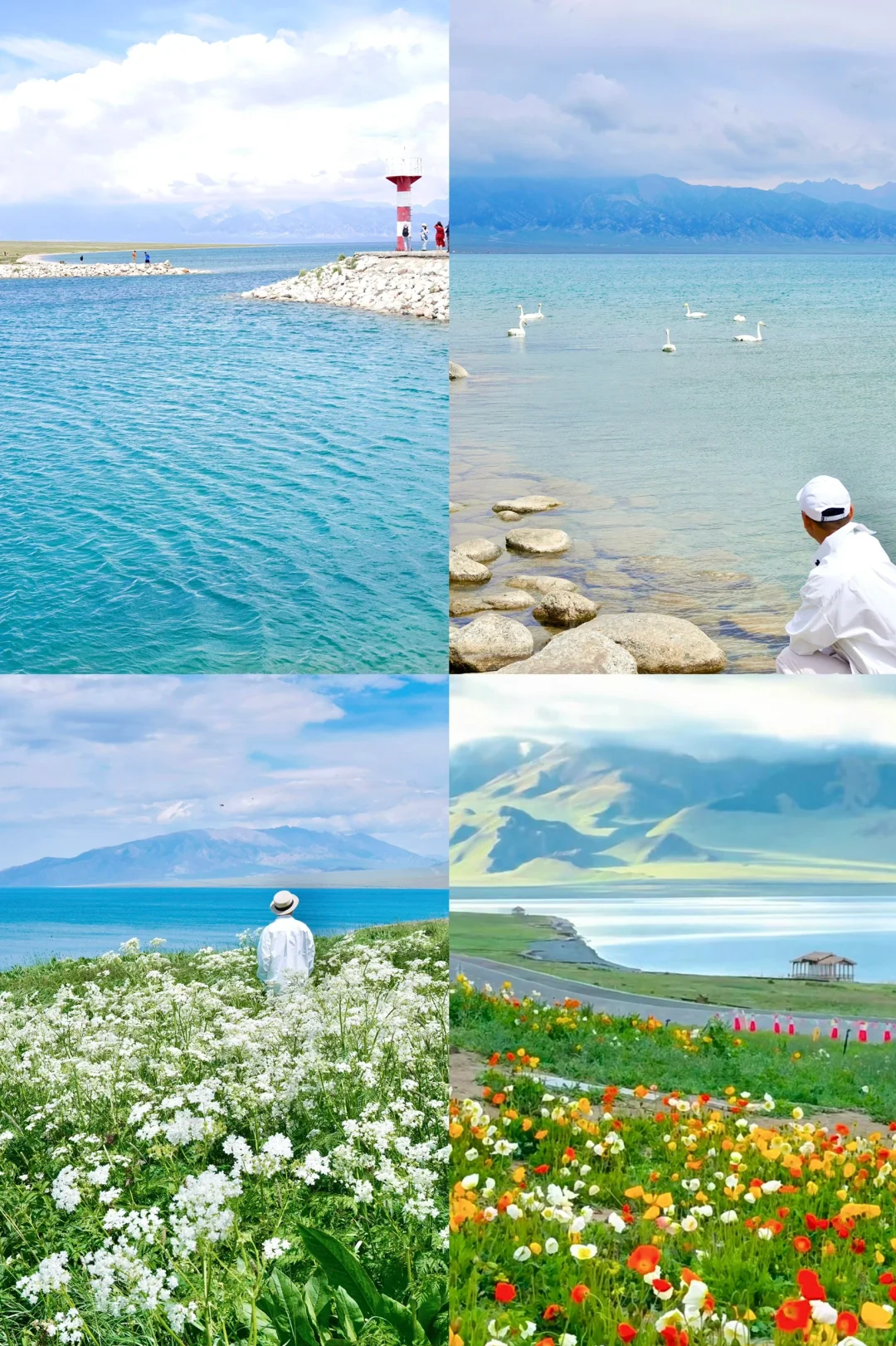 赛里木湖28个打卡点，不能错过的是这个点‼️
