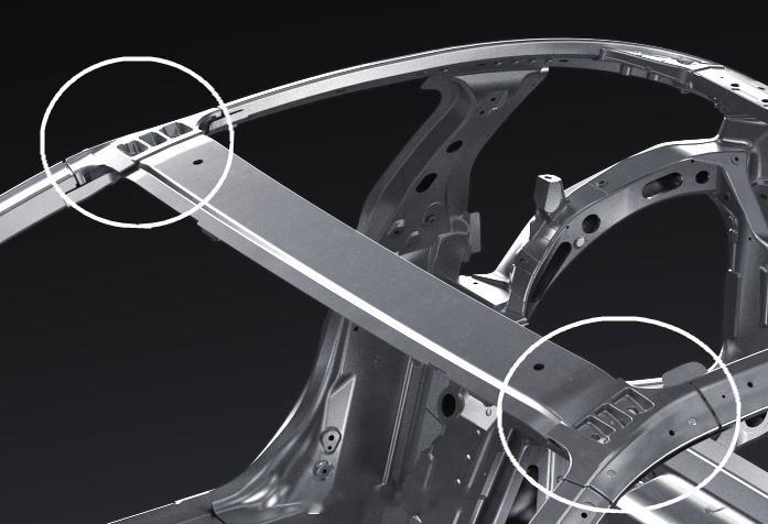 biw丰田GR GT和GR GT3 把我看笑了前上横梁接头用一个小铸件上一个这么