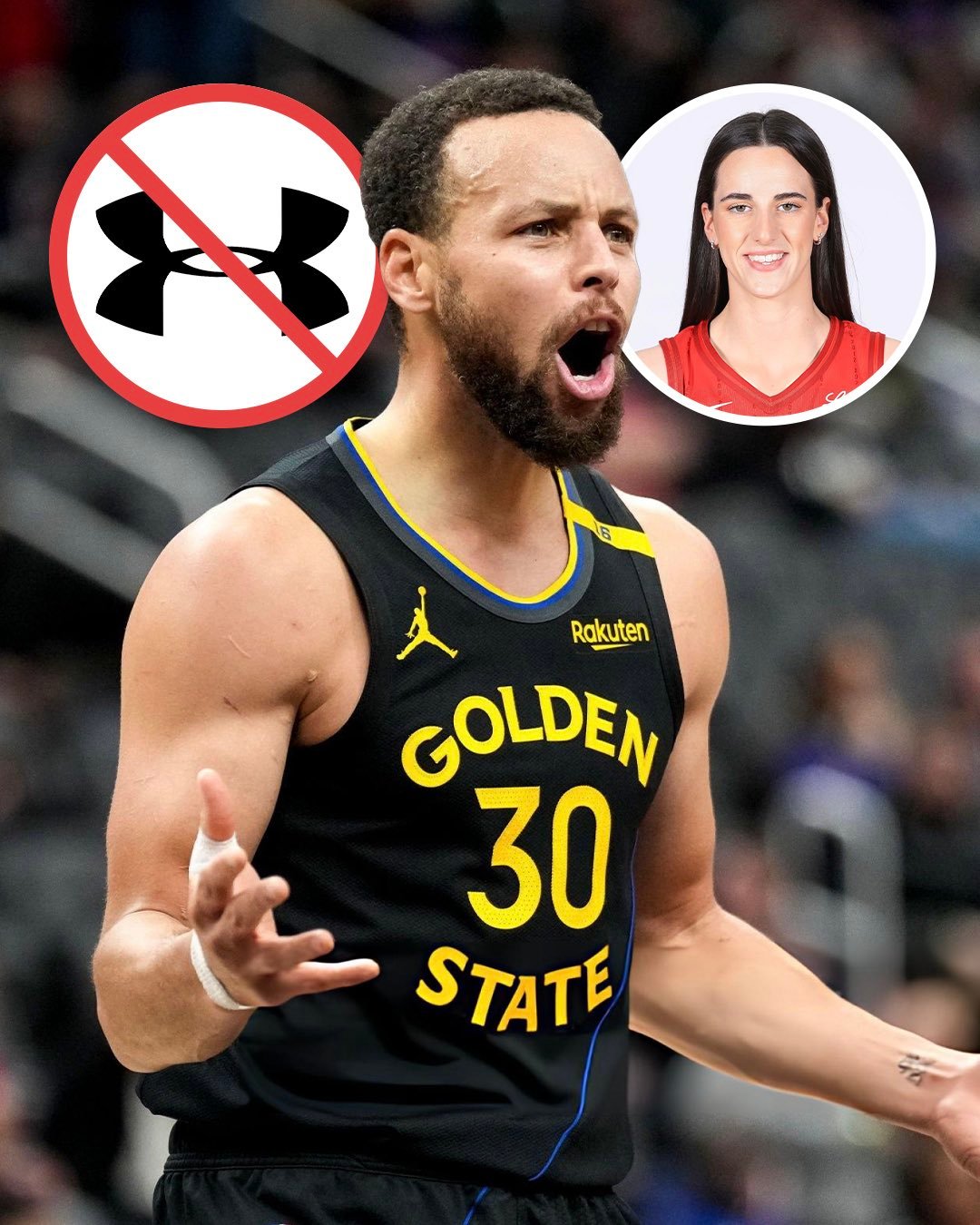 库里“最不满ua的一点”是去年公司试图招募WNBA狂热球星凯特琳-克拉克加入库里