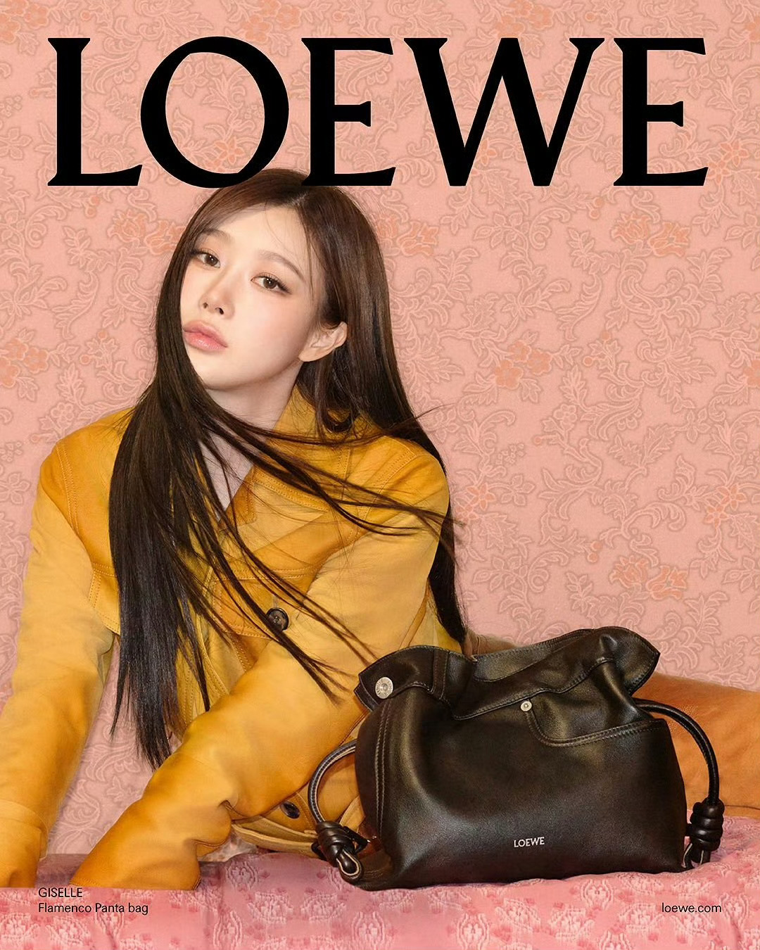Giselle x LOEWE携手合作的一年半时间收获两支广告及三本主流大刊封面