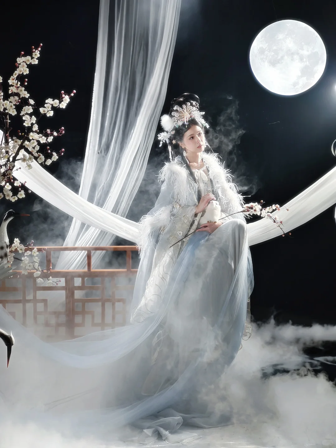 月宫仙子！这张手机花絮我超爱的！！！！
