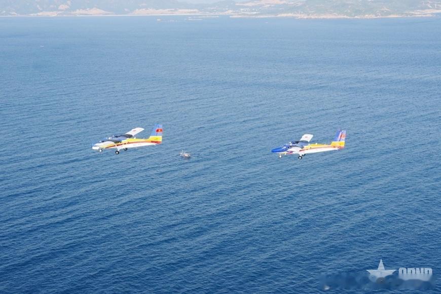 2025年8月越南海军954旅DHC-6飞机为80周年阅兵飞行训练军事历史全触达