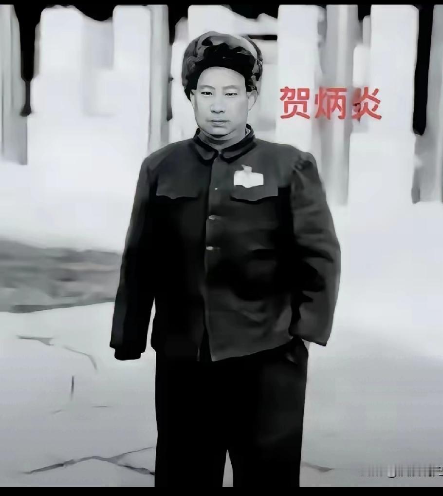 独臂将军贺炳炎：
1937年雁门关伏击战中
单臂猛将挥刀劈倒了好几个日本兵！那个