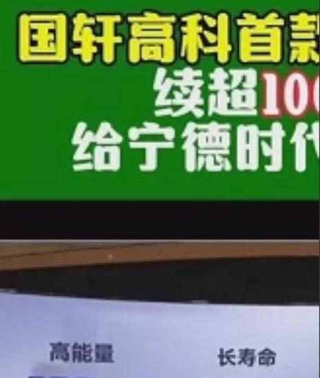 国轩高科这是偷偷学了哪门子“九阳真经”，竟然要把固态电池做成20公斤左右的大号充