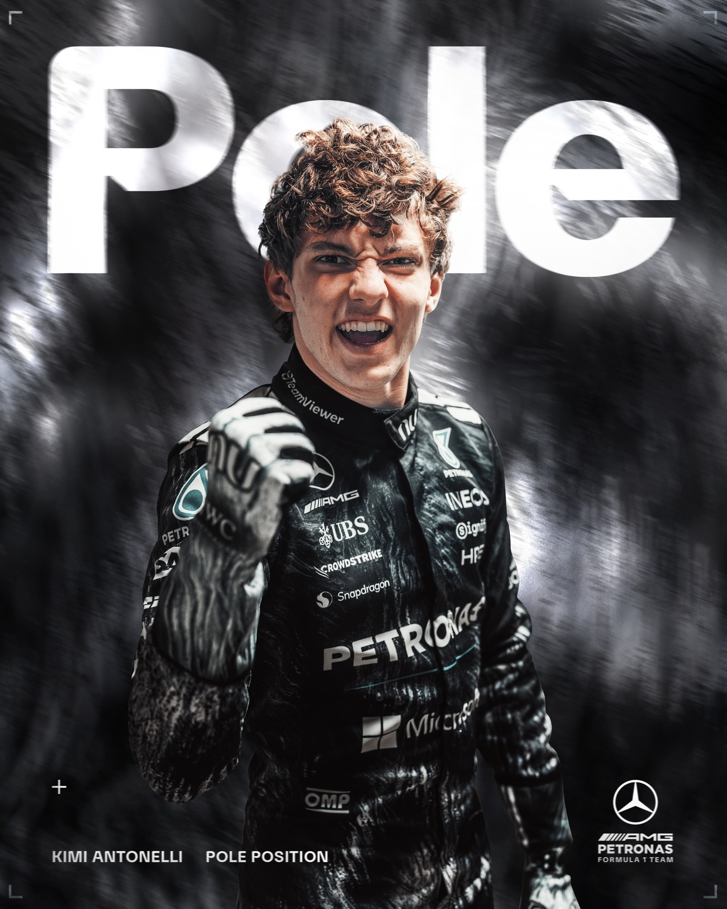 铃鹿杆位属于AKA！安东内利延续上海站的好状态，以1.28.778夺赛季两连杆！