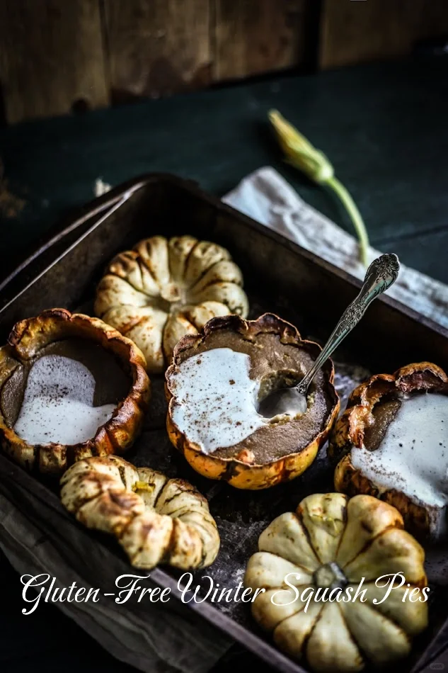 无麸质冬日南瓜派 ｜Winter Squash Pies🎃