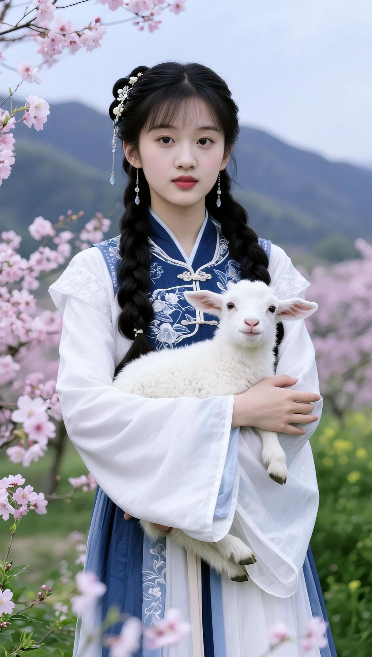 AI古风田园写真 随变ai随便玩