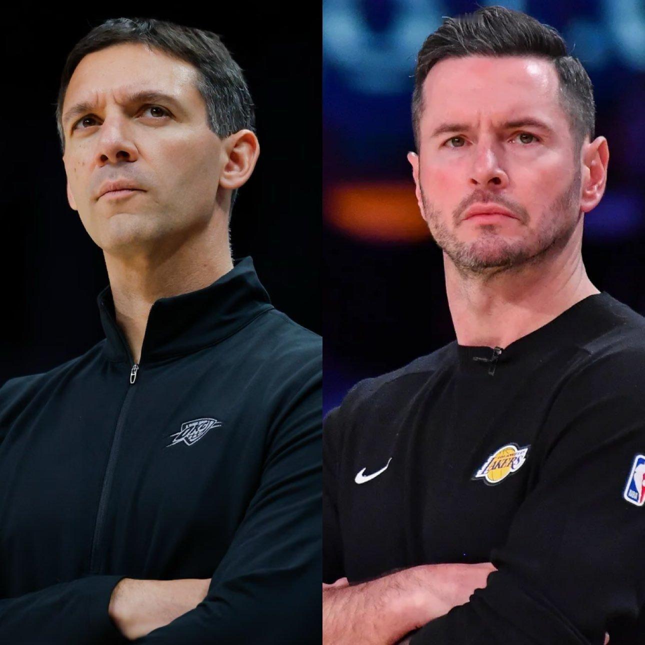 雷霆主帅、湖人主帅以及老詹都是41岁NBA