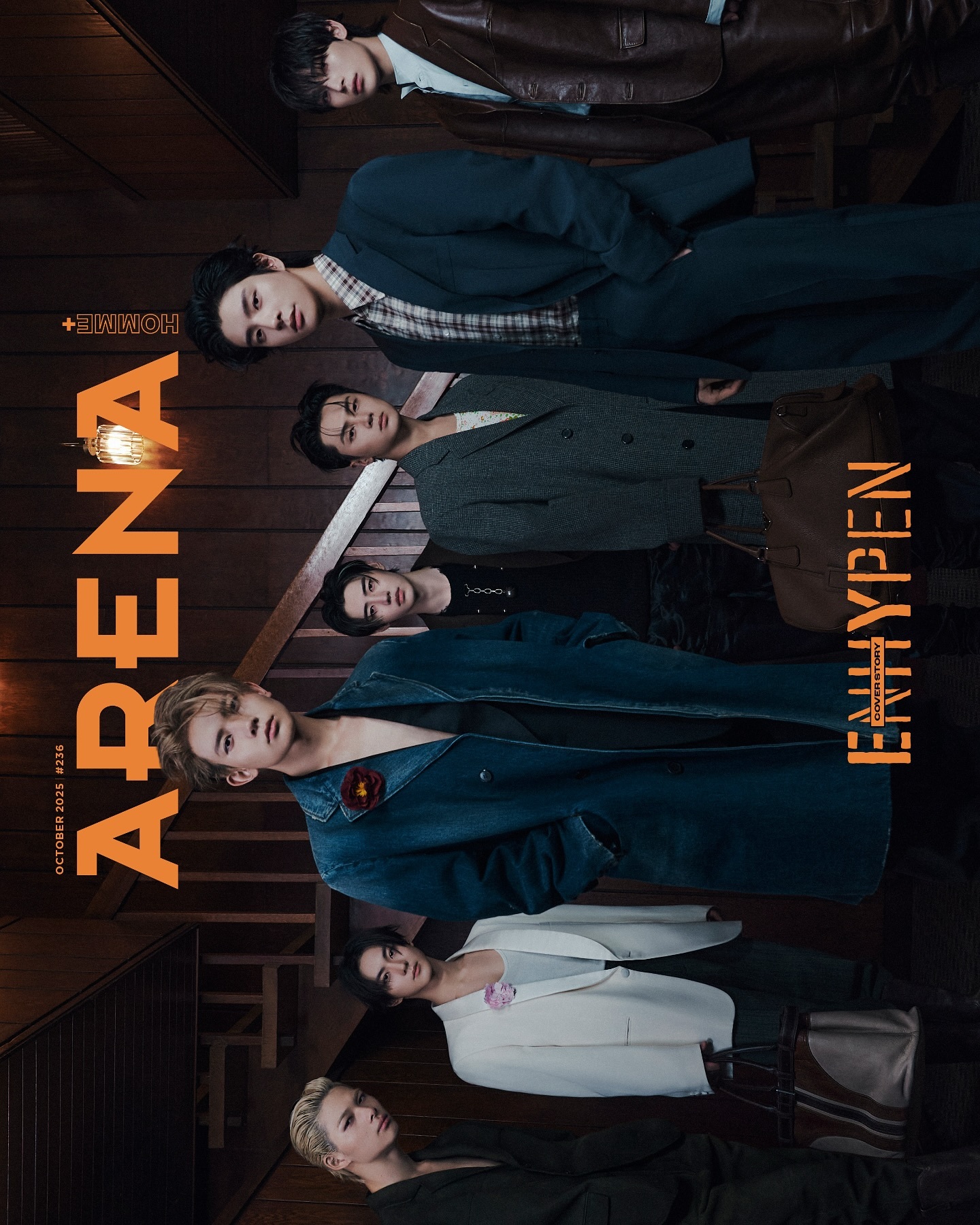 Arena Homme+ Korea October 2025 ：ENHYPEN
