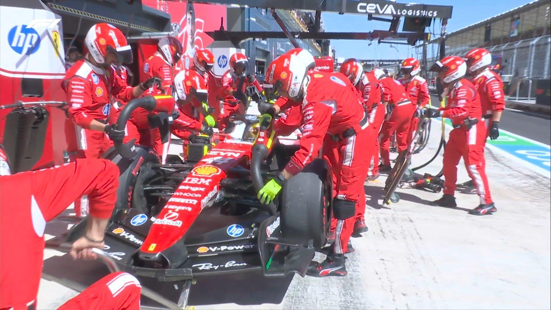 汉密尔顿刹车故障退赛！法拉利啊！2026F1西班牙大奖赛 ​​​​