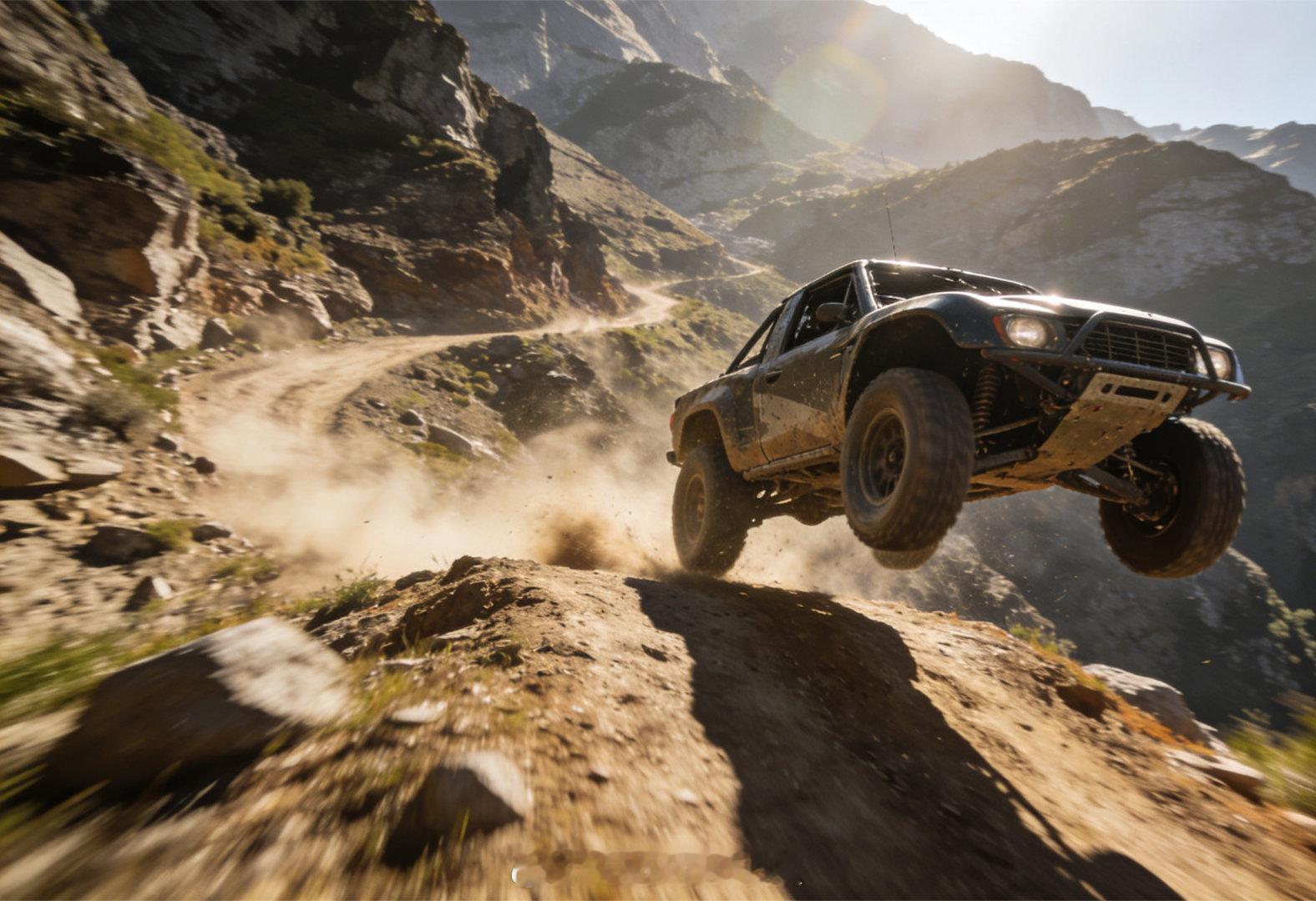 为什么不建议你越野飞坡汽场全开 不是我泼冷水，多少越野老炮栽在这上头！一脚油门冲