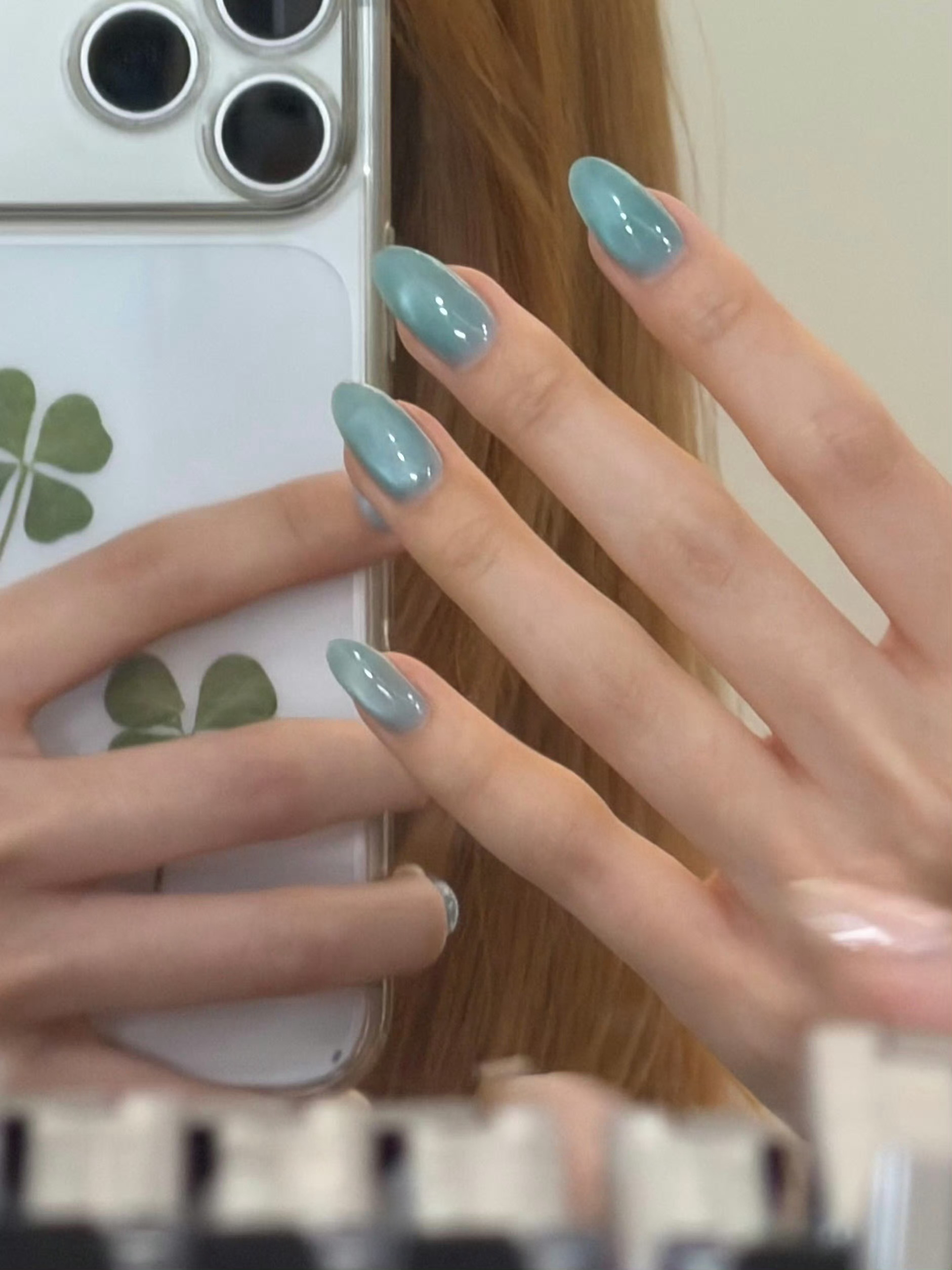 冬儿好清新的美甲💅 