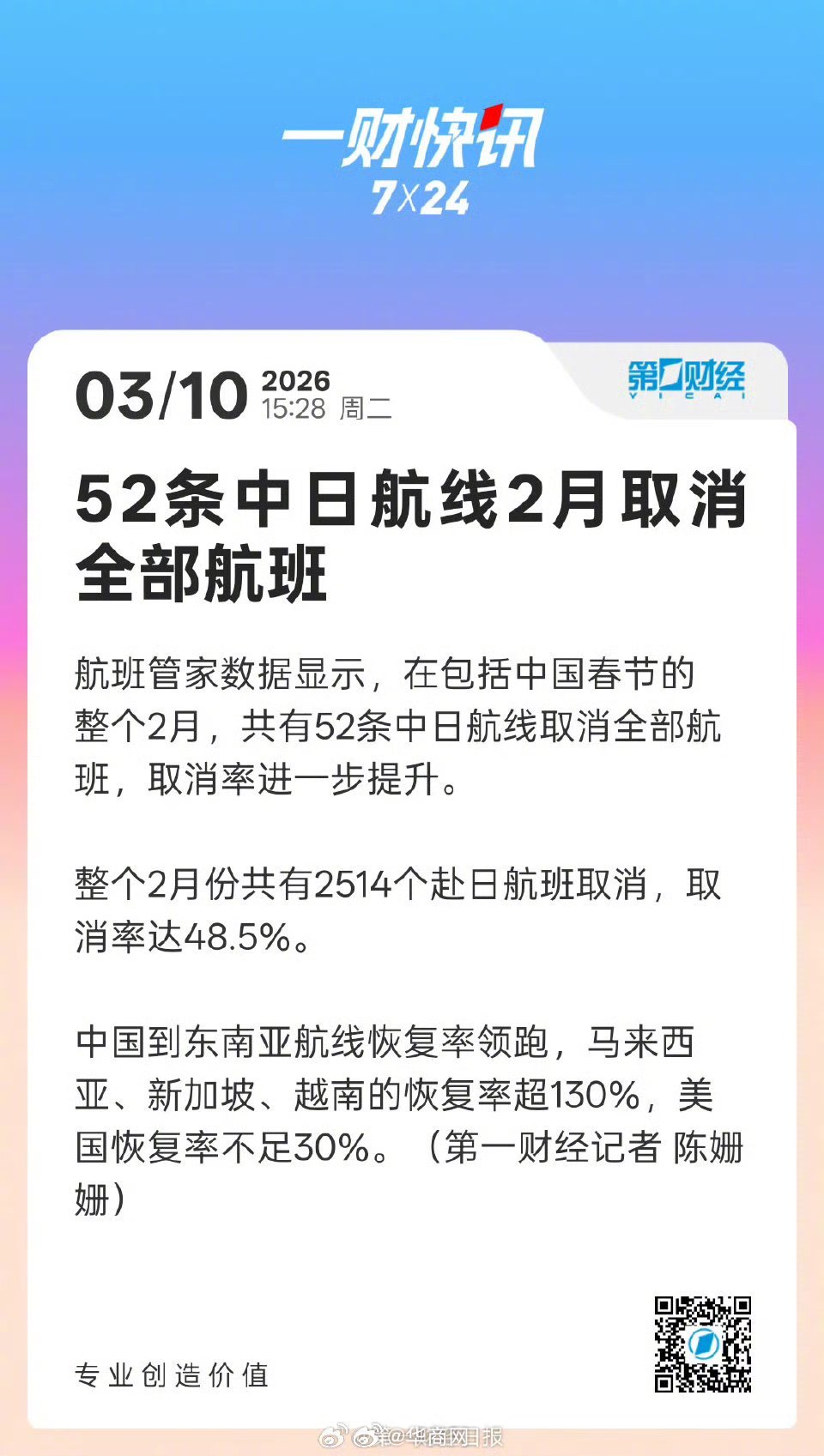 【#52条中日航线2月取消全部航班#】#2月2514个赴日航班取消#航班管家数据
