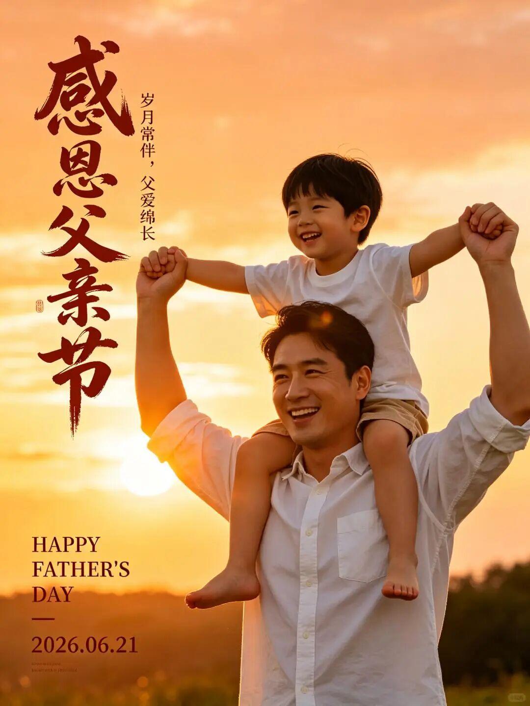 五月初七 父亲节愿父亲福如东海长流水，寿比南山不老松，身板硬朗精神旺，岁岁平安享