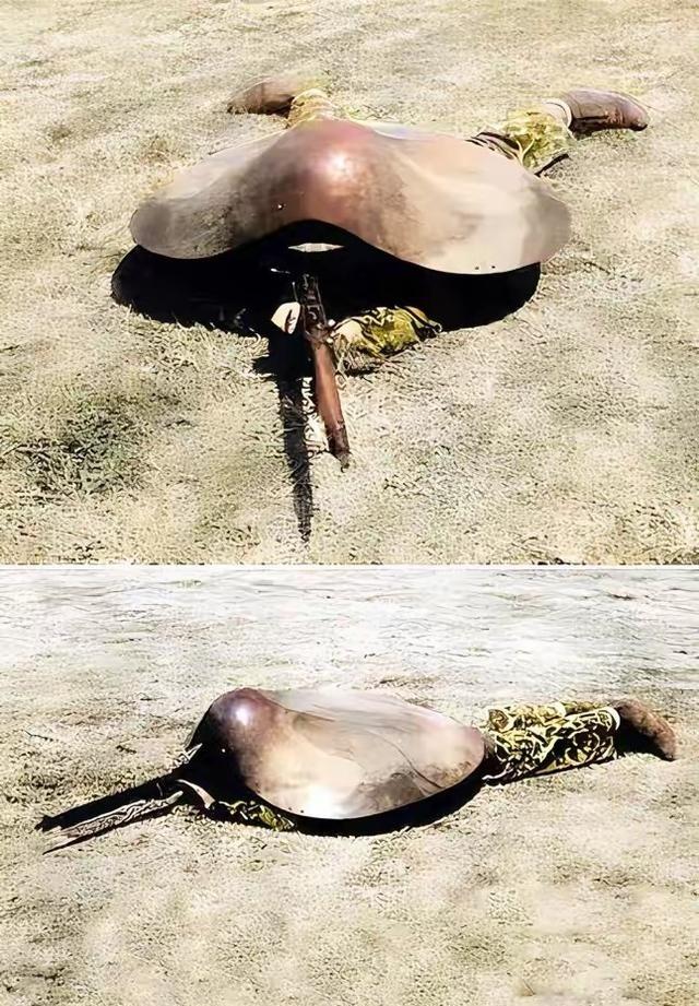 日本鬼子发明的王八盖子，看起来有些怪怪的，连美国人缴获这些东西之后，都感觉很好玩