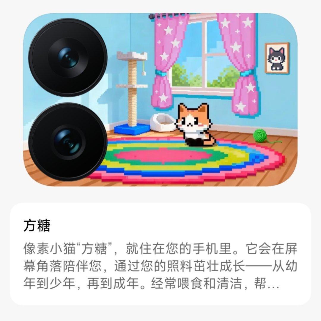 可以弄一个小米森林。用户在背屏浇水，你们委托第三方在戈壁滩种树。 