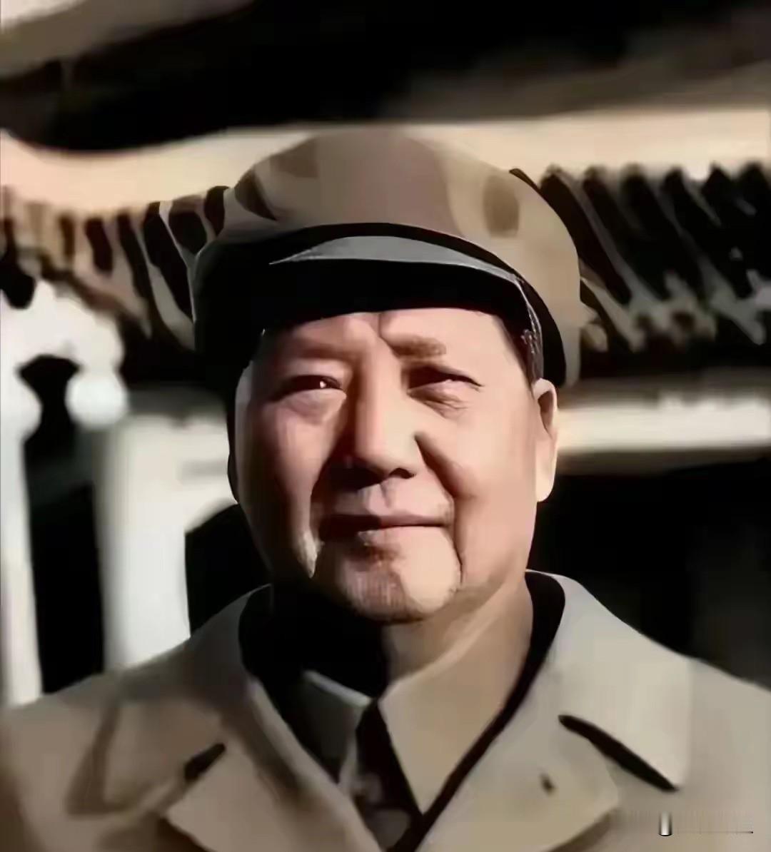 那个年代，从无卑躬屈膝，从无胆小畏缩，从不仰人鼻息，从未脱离人民。是毛主席以铁血