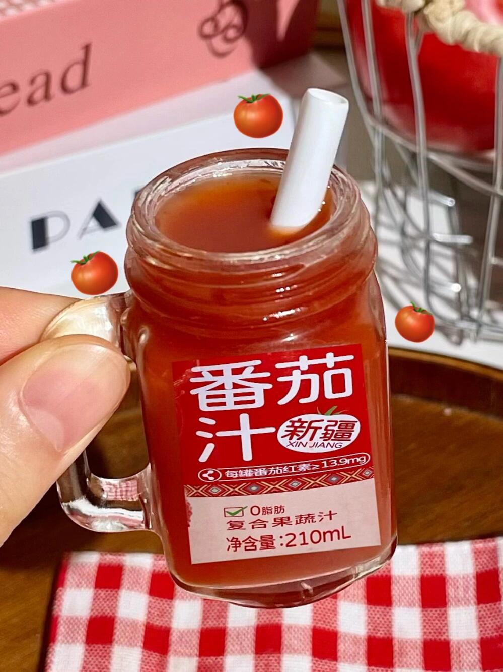 巨纯～属于番茄脑袋的夏日健康果汁🧃！！！