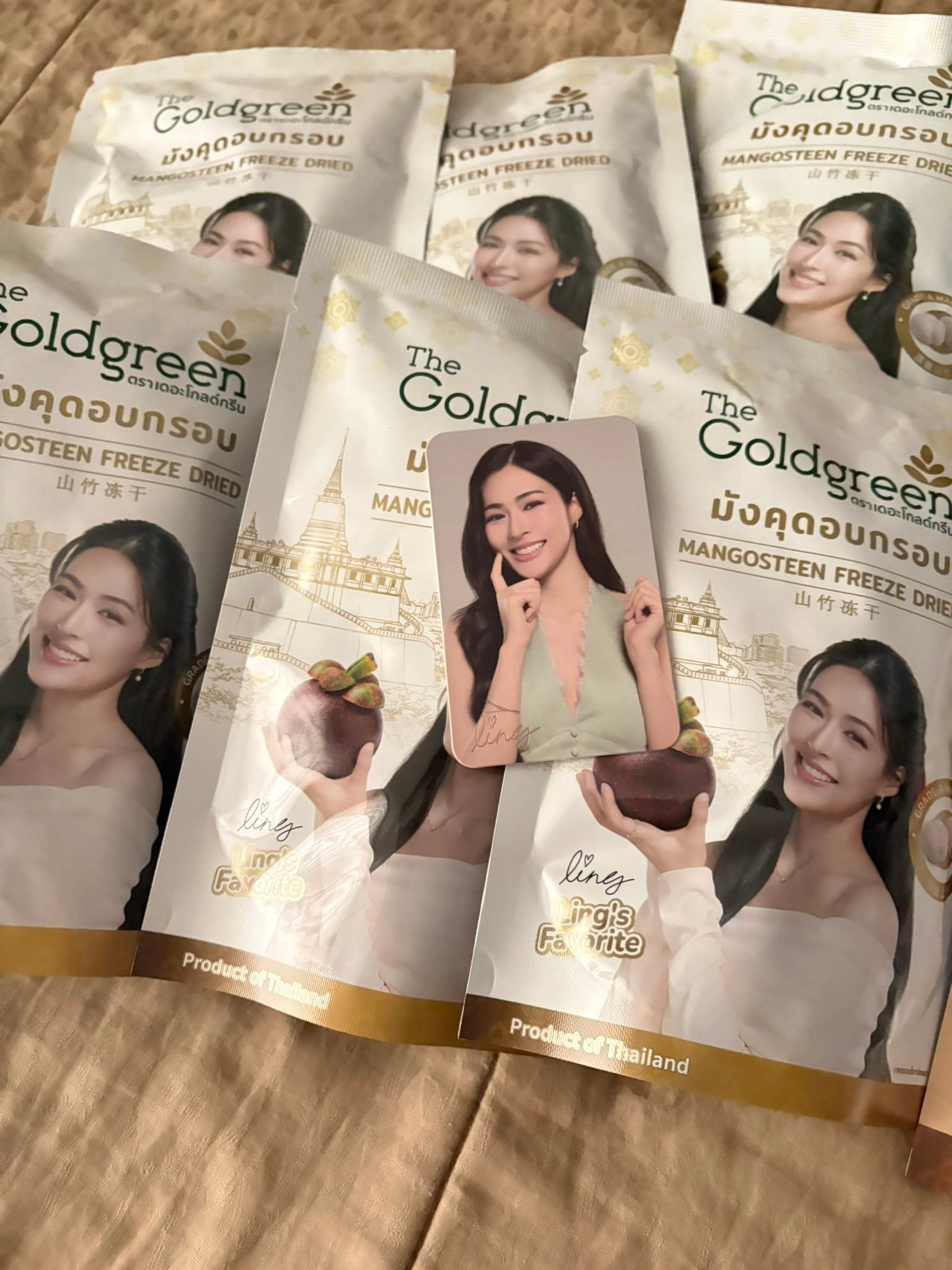 邝玲玲TheGoldgreen新包装和小卡