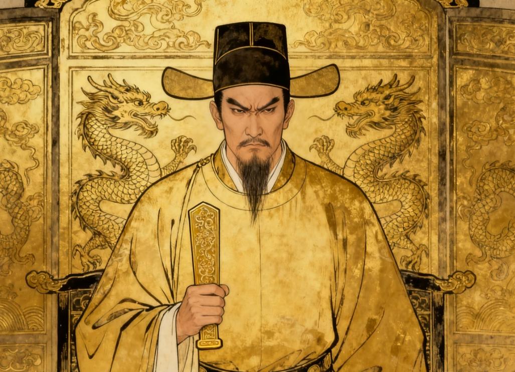 1344年，安徽凤阳，一个十六岁的少年跪在地主门口，求他施舍一块地埋葬父母。地主