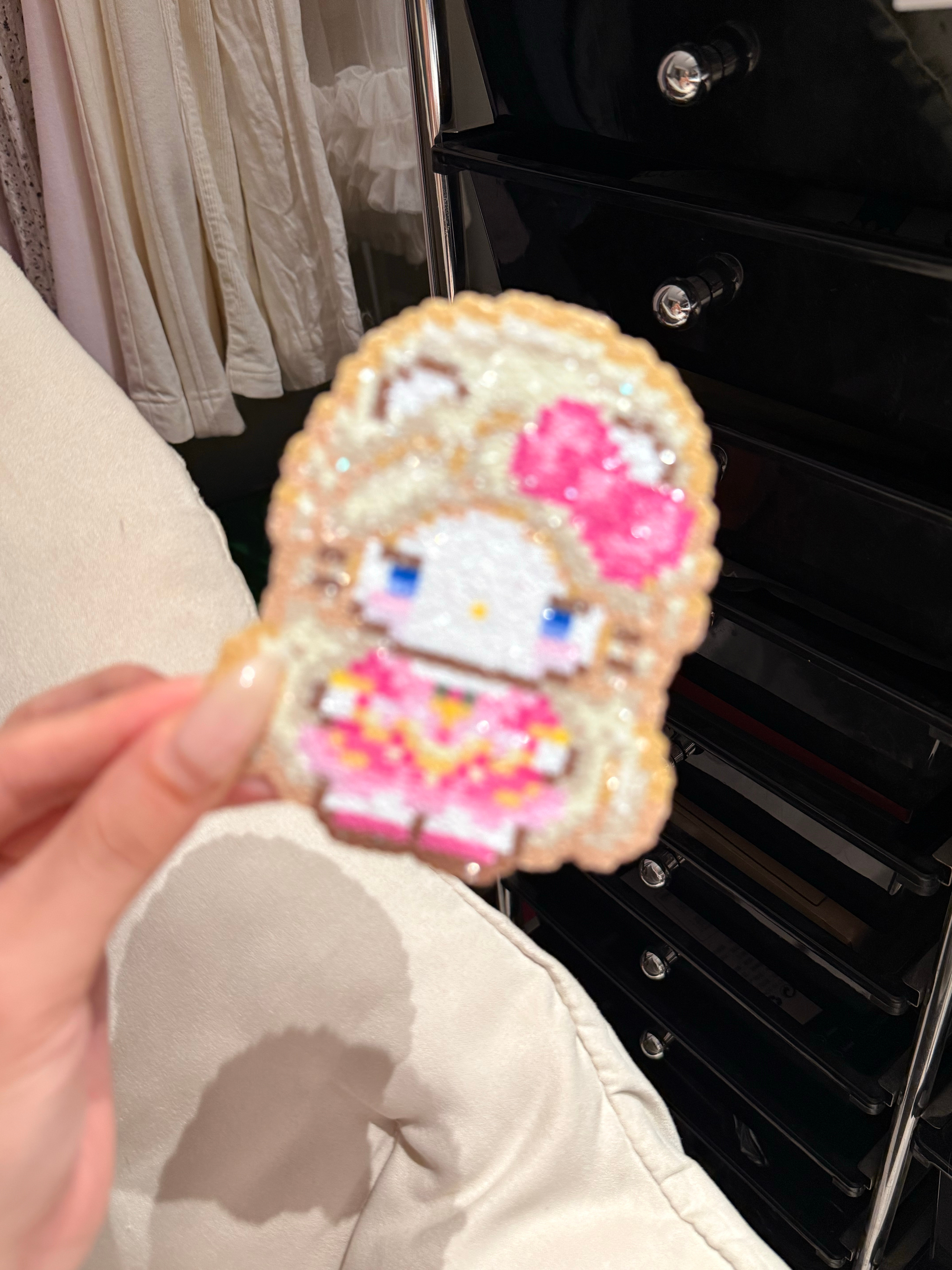 好喜欢呀 但是听说这个格利特布烫致ai 我戴着口罩烫了半小时